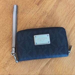 Michael Kors Brown Leather Wallet or Wristlet